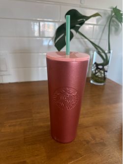 Starbucks Pink Reusable Cold Cup