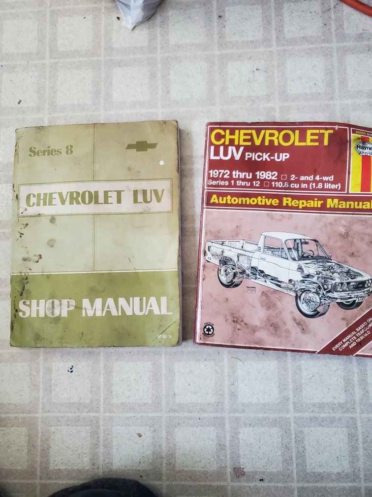 Chevy Luv Service Manuals