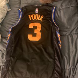Jordan Poole Medium Size Jersey