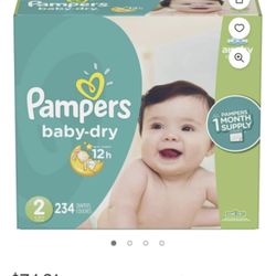 Pampers Diapers Size 2