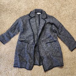 Wool Button Coat