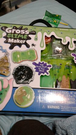 Gross slime maker