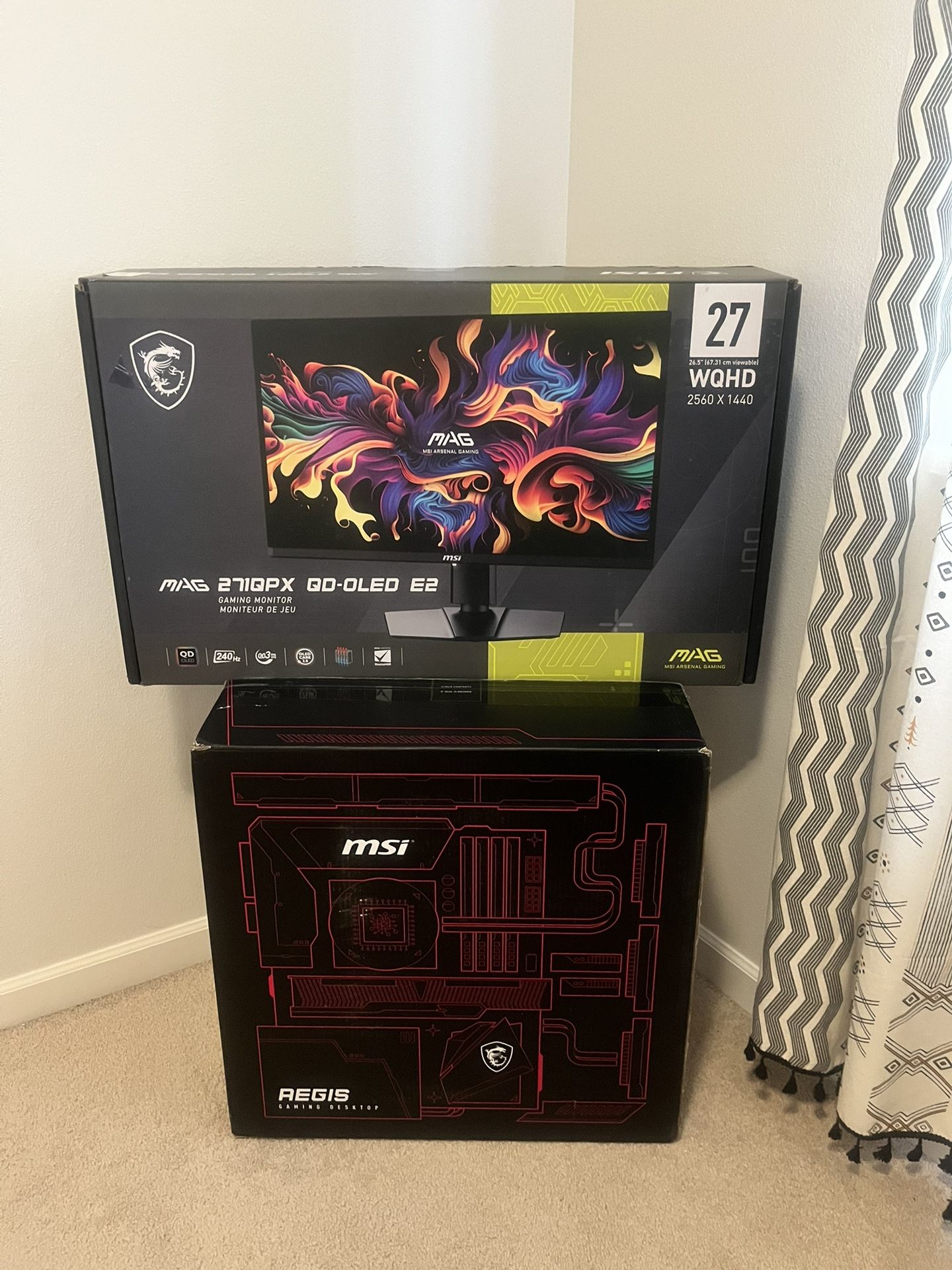 MSI Gaming PC With MSI 27”OLED