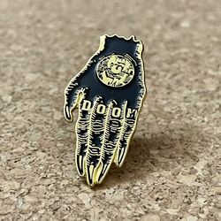 Doom Hand Enamel Pin