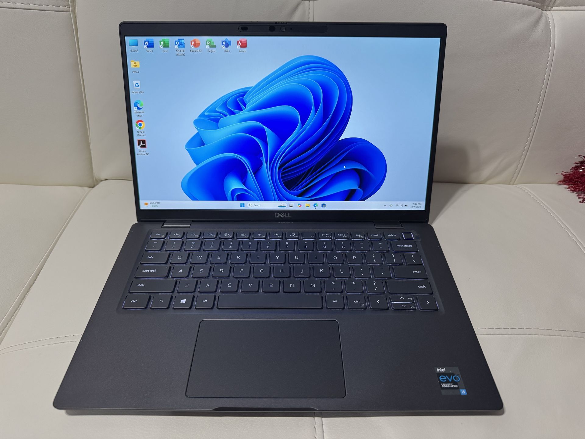 Dell Latitude 7420 Laptop 14" FHD 400nits i5-1145G7 512GB NVME SSD 16GB Ram W11Pro 2024, Office2024