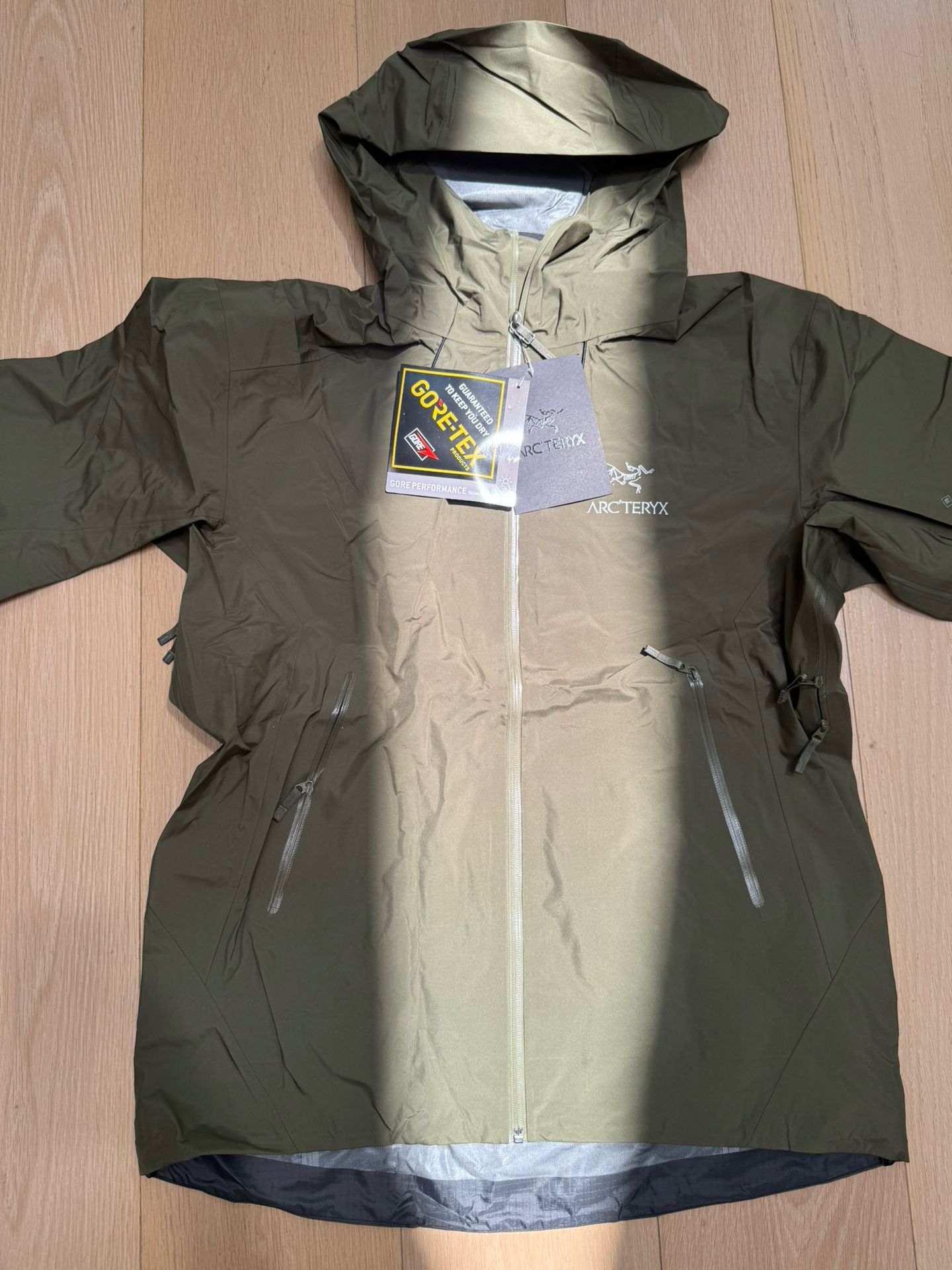 Military Green Arc'teryx Beta LT jacket