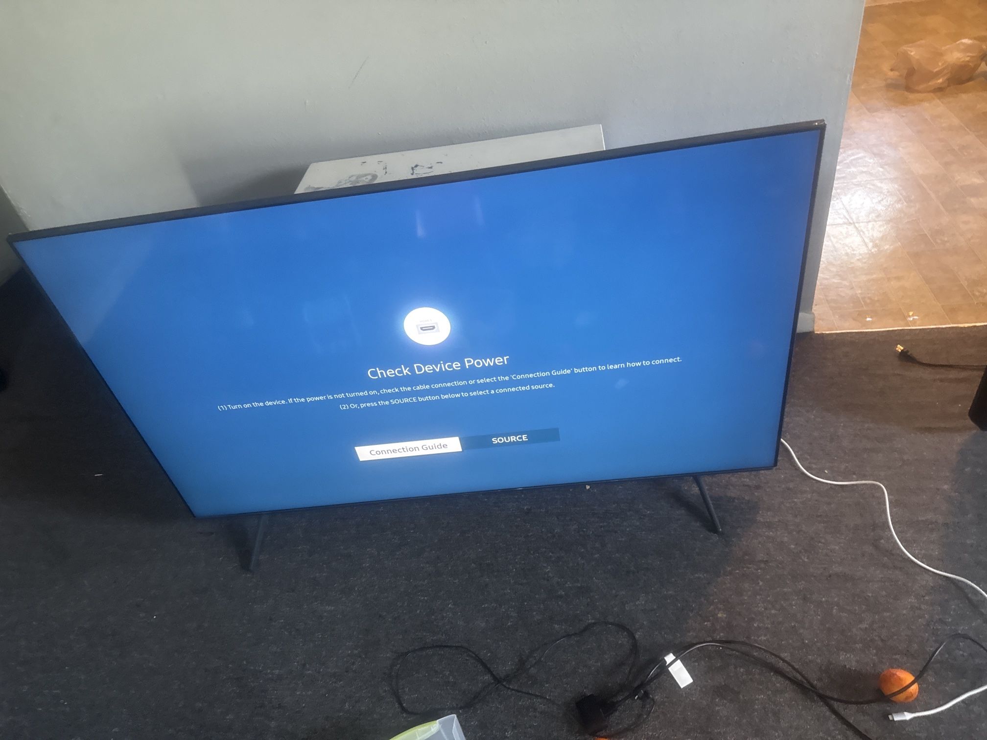 65in Samsung 4K Crystal UHD TV