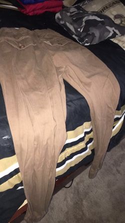 Tan Pants Joggers