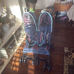 Twin baby stroller