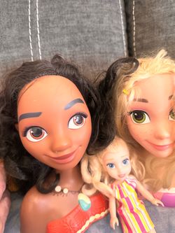 Disney Doll heads and more