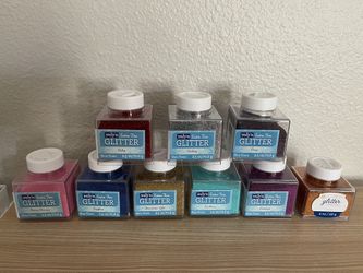 Extra Fine Glitter (Set Of 9 Colors) 