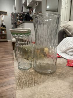 Clear Vases 