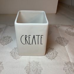 Rae Dunn Create Pencil Holder