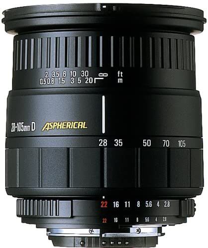 Sigma Aspherical IF 28-105mm f/2.8-4 IF ASP Lens For Canon