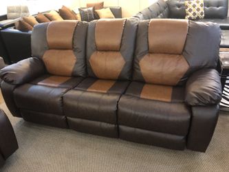 Reclining Sofa loveseat and chair set