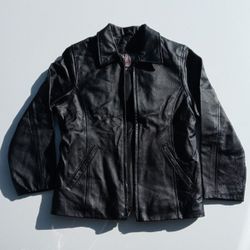Wilsons Leather Kids Jacket Size Large