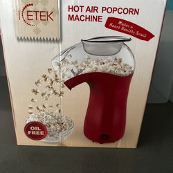 Hot Air Popcorn Machine 