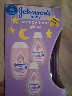 Johnson's Baby Sleepy Time Gift Set brand new