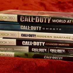 XBOX 360 *CALL OF DUTY* GAMES $50 TAKES ALL