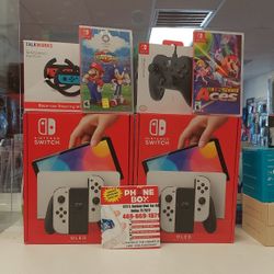 OLED Nintendo Switch With Extra Controller And Games Available With $29 Down 
