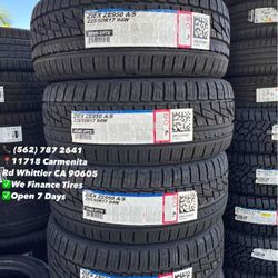 225/50/17 Falken Ziex New Set of Tires Installed and Balanced Set de Llantas Nuevas Instaladas y Balanceadas