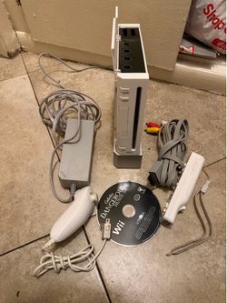 Nintendo wii console bundle