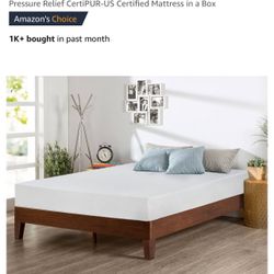 6 Inch Memory Foam Mattress (Queen Size)