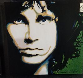 Jim Morrison Painting