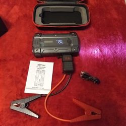 Car Jumper Starter, 12V 6000A Booster Battery