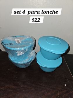 Tupperware Set 4 Piezas
