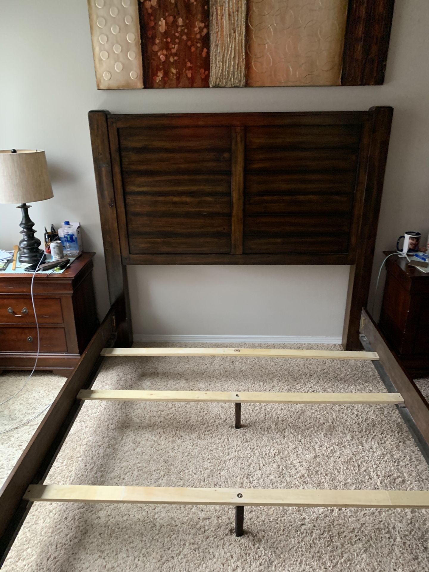 Beautiful Queen bed frame