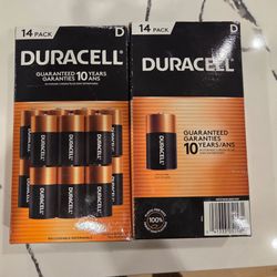 Duracell D Batteries - 14 pack