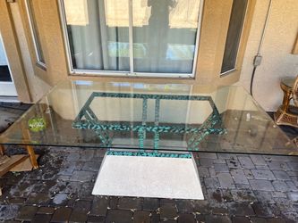 Glass table