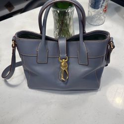 Steel Blue Dooney & Bourke Purse