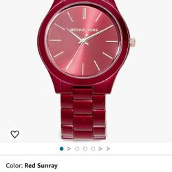 Michael Kors watch Red