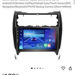 10” QLED  1280x720 Android 13 Head Unit for Toyota Camry 2012-2014