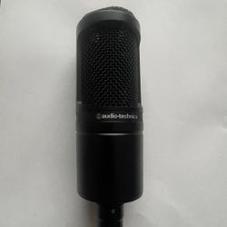 at2020 audio technica microphone 