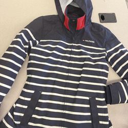 Tommy Hilfiger Regatta water-resistant striped windbreaker jacket