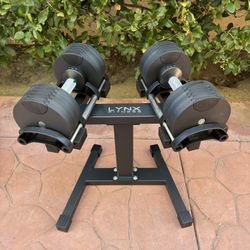 🔥Black Friday SALE 50Ib Adjustable Dumbbells (New)