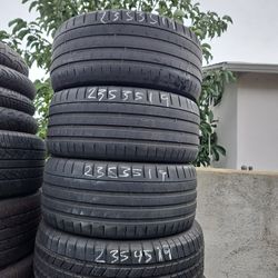 3 Used 235/35/19 Kuhmo Ecsta 