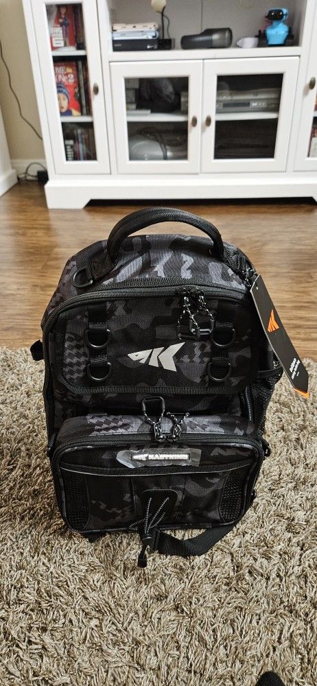 Brand New KastKing Fishing Tackle Backpack Sling Bag (With Accessories)