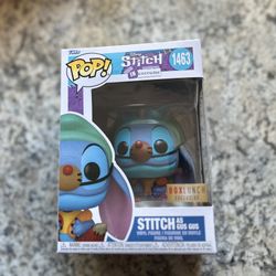 Funko Pop Disney #1463 Stitch As Gus Gus Stitch In Costume Box Lunch Exclusive