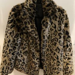 Leopard Print Winter Jacket