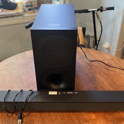 suond bar Sony  with subwoofer 