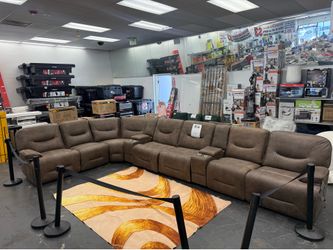 8 seats recliner sofa