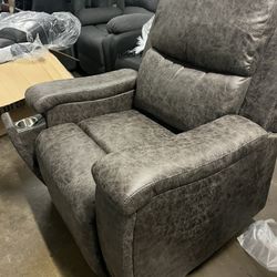 Brand new recliner with cupholders