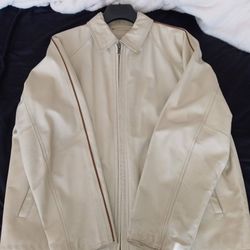 MENS SIZE: (XL)     **WILSON'S: ITALIAN LEATHER JACKET**  (•CLEAN •NOT WORN IN'AH LONG TIME•8/10 CONDITION)     $$125 O.B.O 