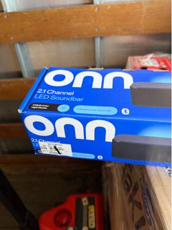 ONN 2.1 Channel LED Soundbar