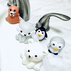 Little Animals 10 Pc Bath Toy Squirters, Fun 2 Sets 