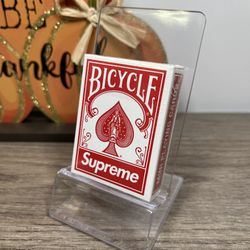 New Supreme Mini Bicycle Playing Card Deck
